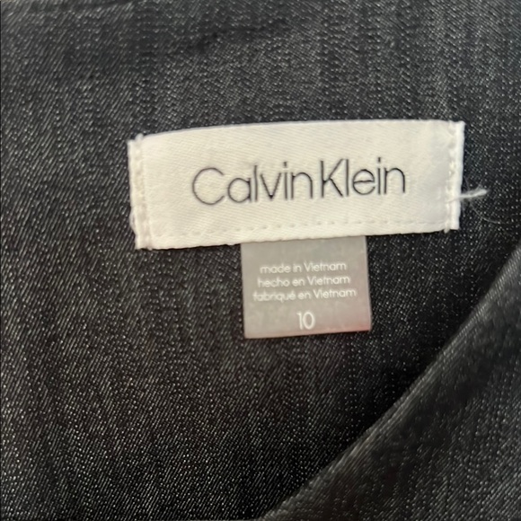 Calvin Klein Elegant Black Midi Dress - Picture 2 of 4